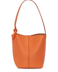 J.W.Anderson JWA Corner Beuteltasche aus Leder Orange