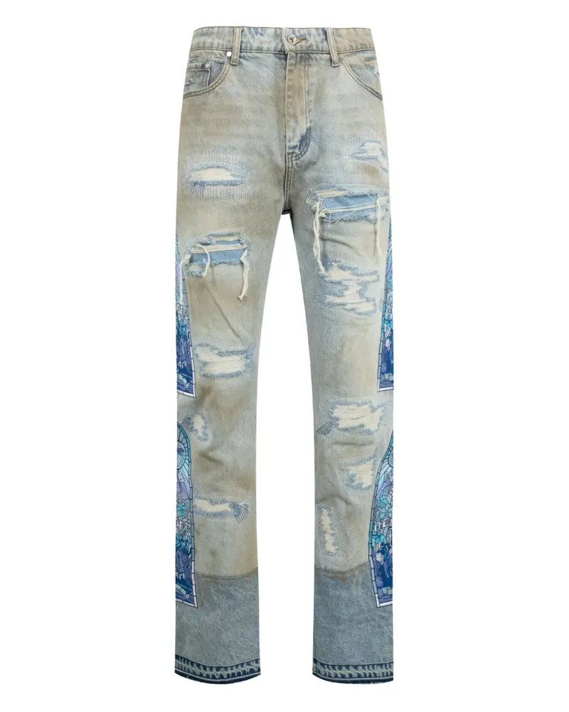WHO DECIDES WAR Winter Mechanic Jeans - Blau Blau