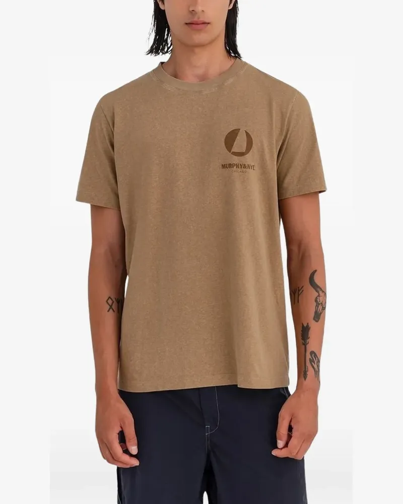 Murphy & Nye logo T-shirt - Braun Braun