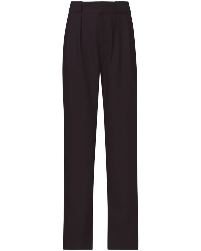 Proenza Schouler Klassische Hose - Schwarz Schwarz