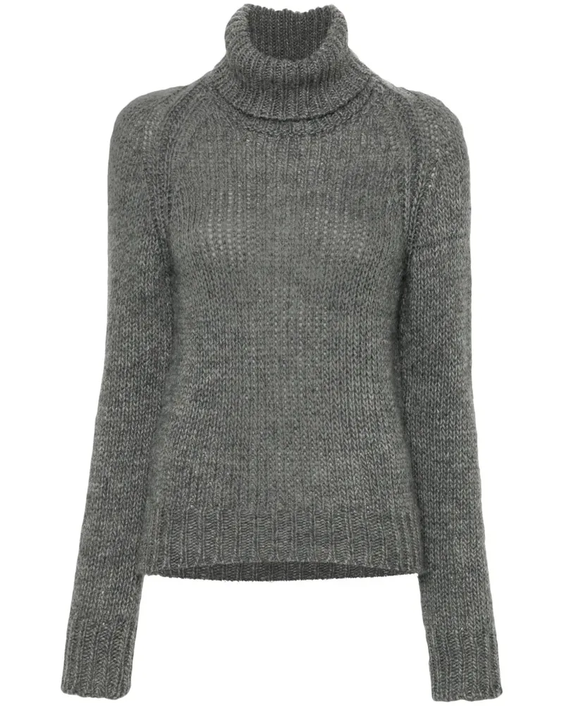 N° 21 Pullover mit Cut-Out - Grau Grau
