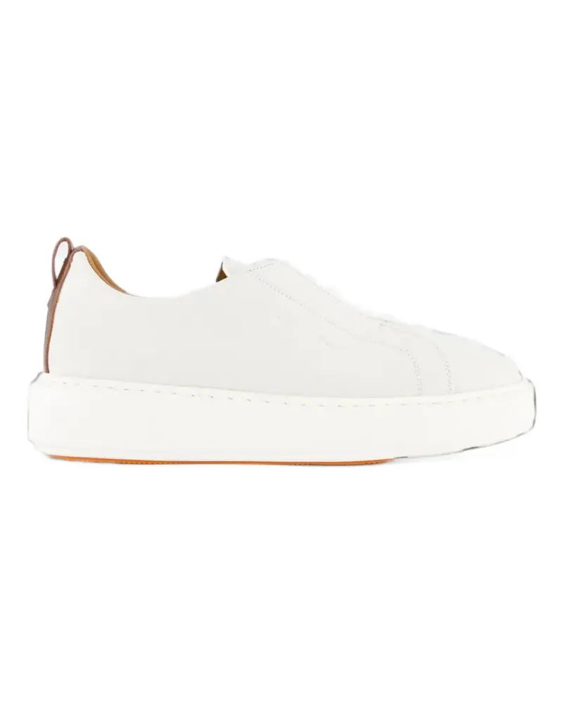Santoni Victory slip-on sneakers - Weiß Weiß
