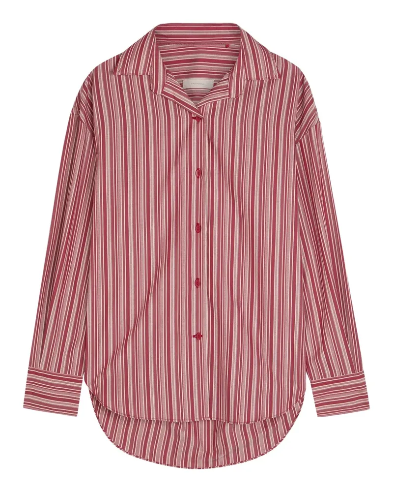 Faithfull The Brand striped-pattern buttoned shirt - Rot Rot