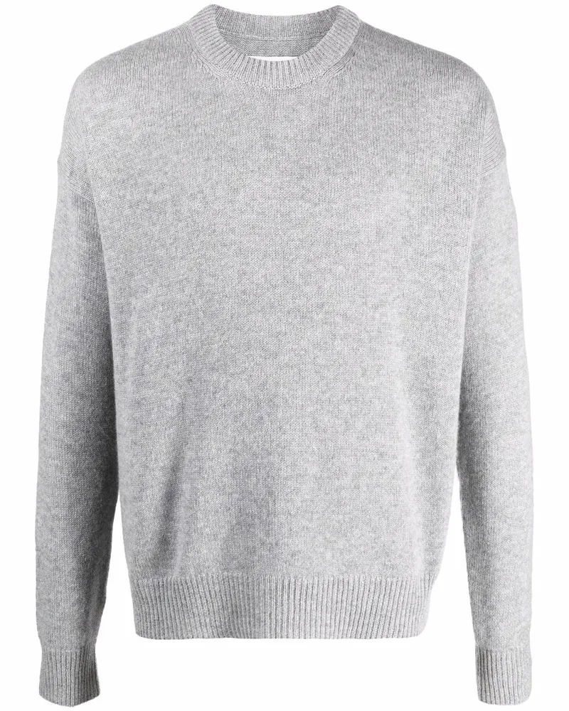 Jil Sander Gestrickter Pullover - Grau Grau