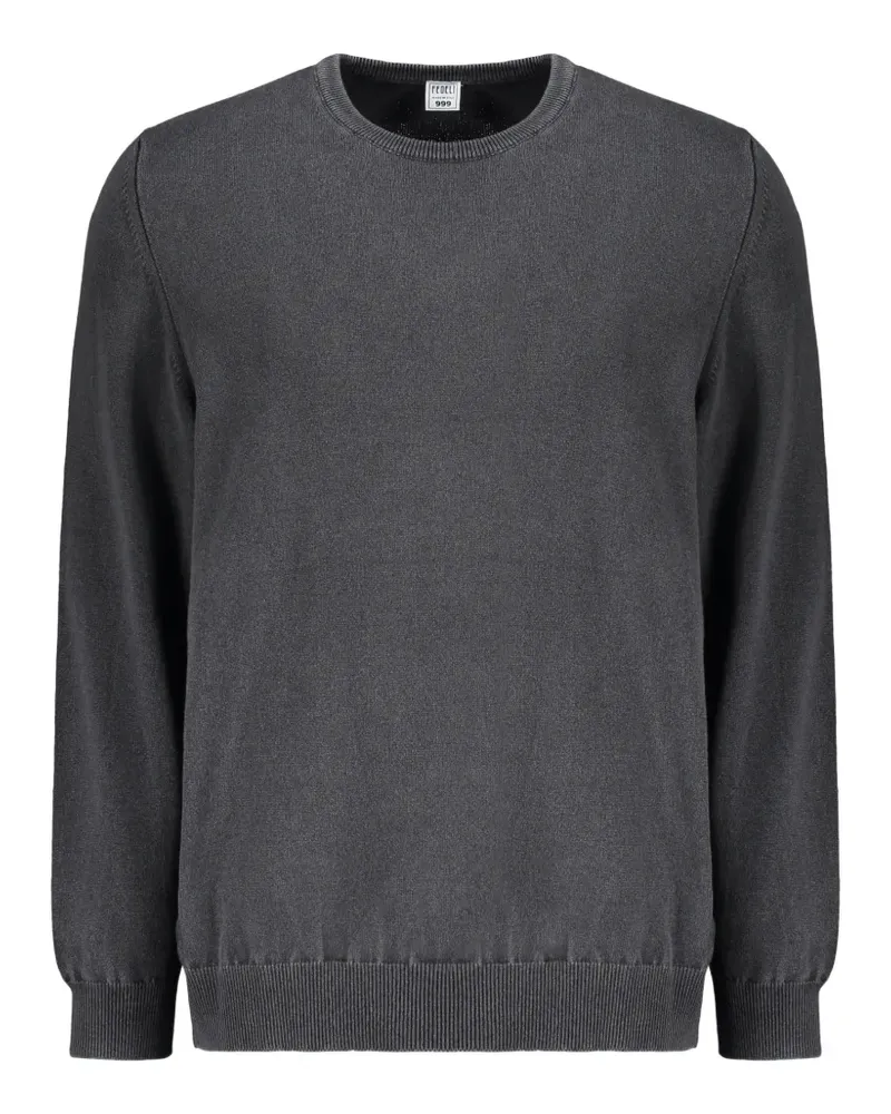 Fedeli crew-neck cashmere sweater - Grau Grau