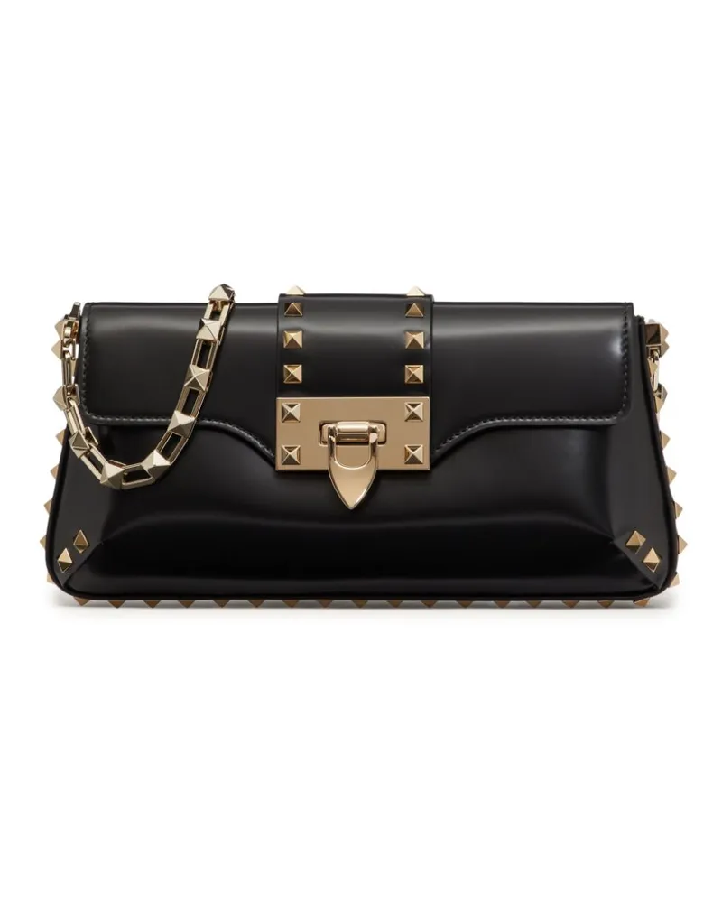 Valentino Garavani Rockstud Schultertasche - Schwarz Schwarz