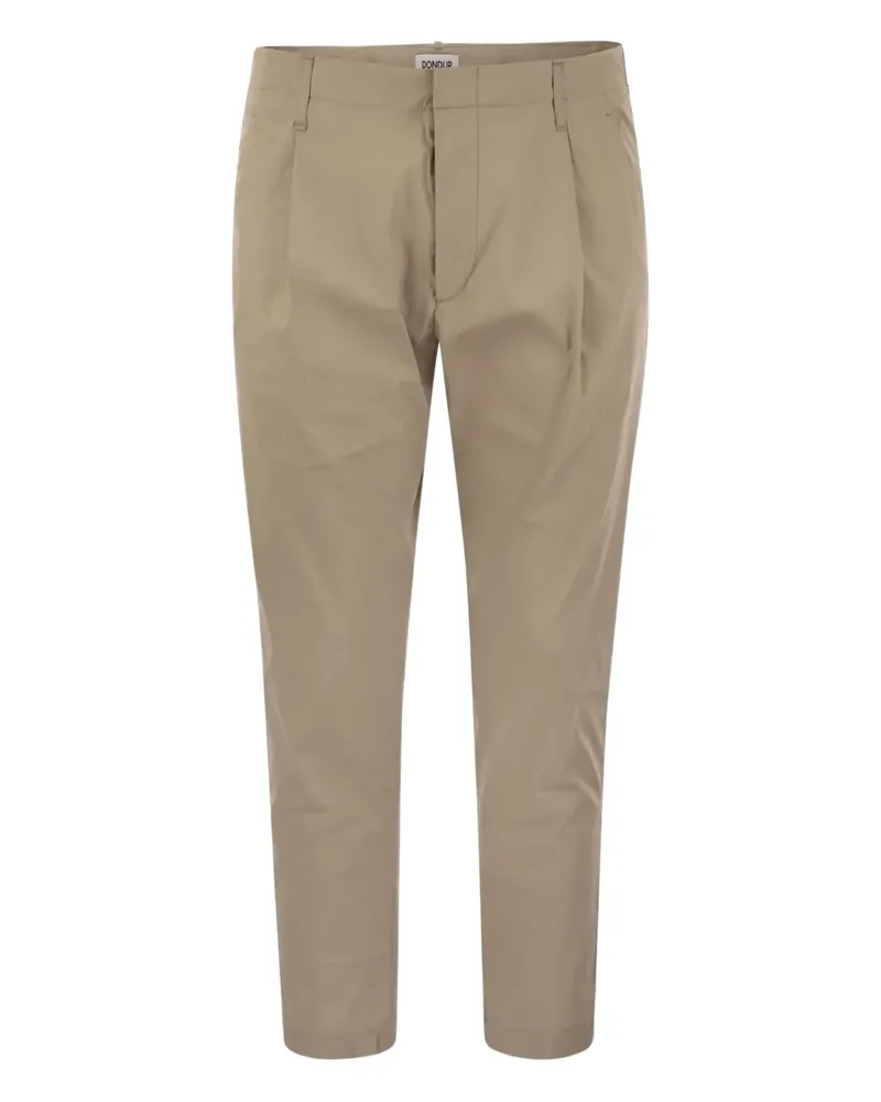 Dondup Hose mit Faltentaschen - Nude Nude