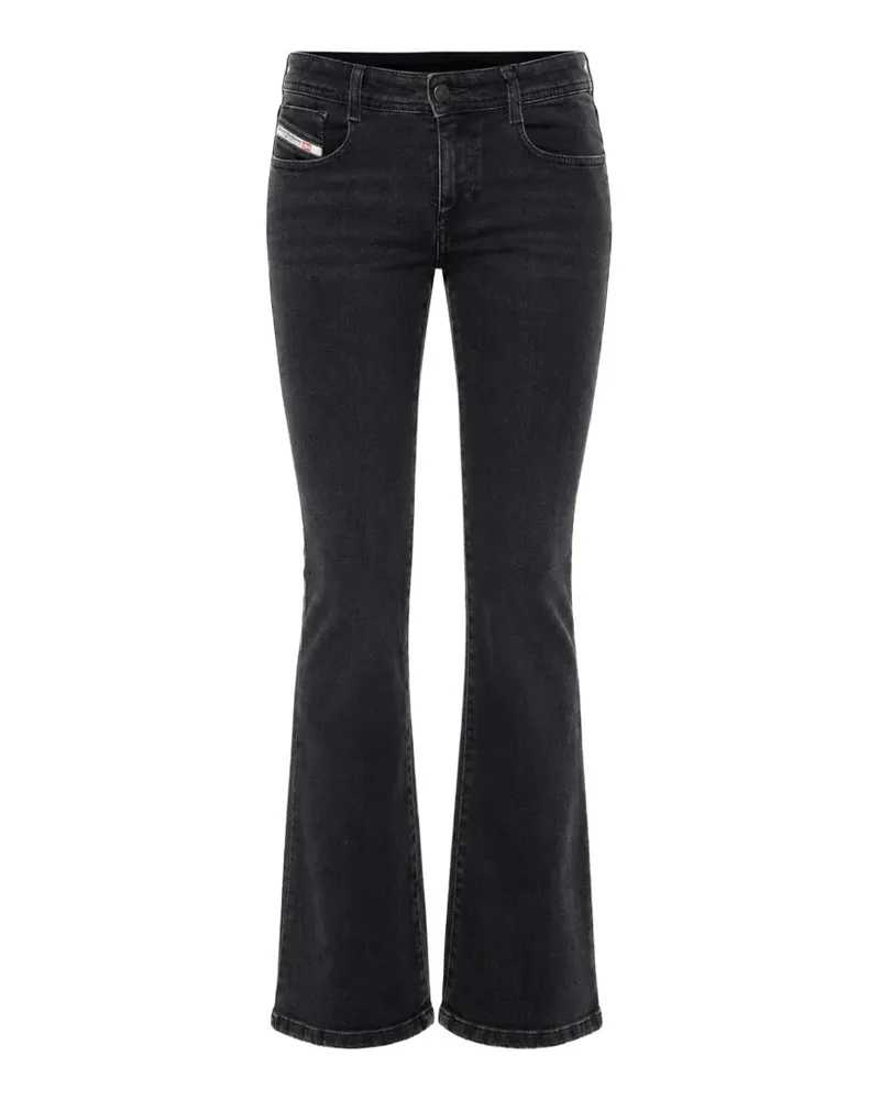 Diesel D-Ebbey Bootcut-Jeans - Schwarz Schwarz