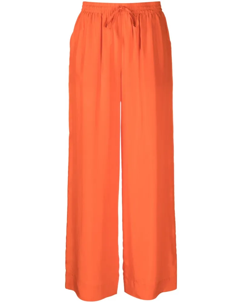 P.A.R.O.S.H. Palazzohose aus Satin - Orange Orange