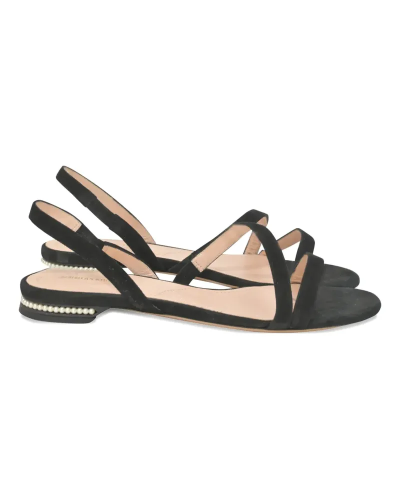 Nicholas Kirkwood Casati pearl-embellished sandals - Schwarz Schwarz