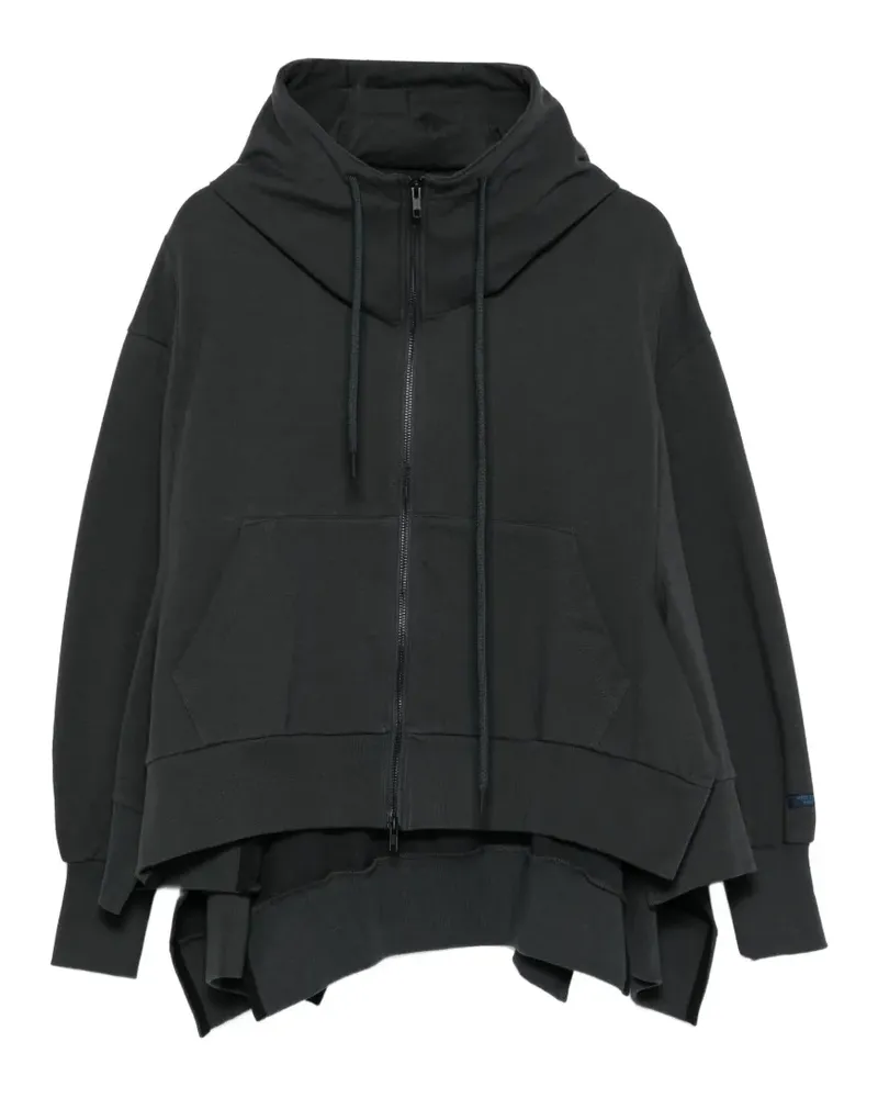 Yohji Yamamoto cotton hoodie - Grau Grau