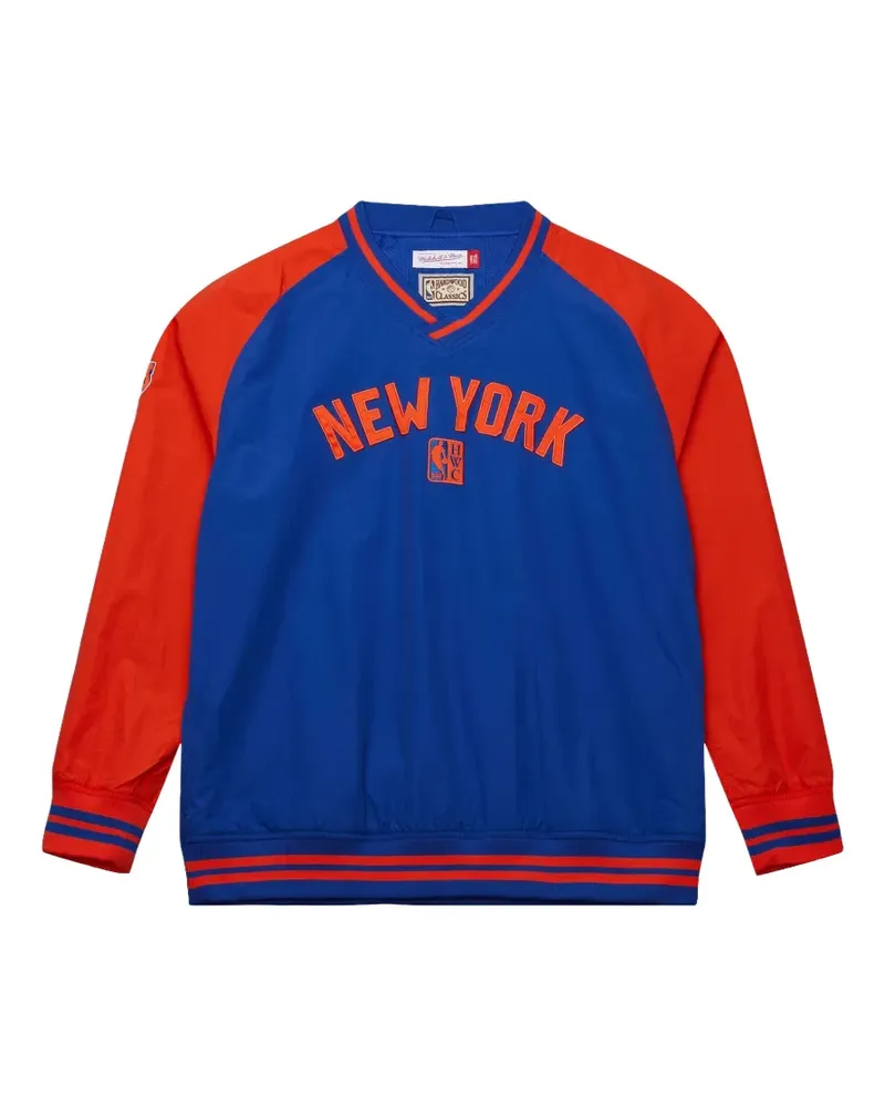 Mitchell & Ness Sweatshirt aus Nylon - Blau Blau