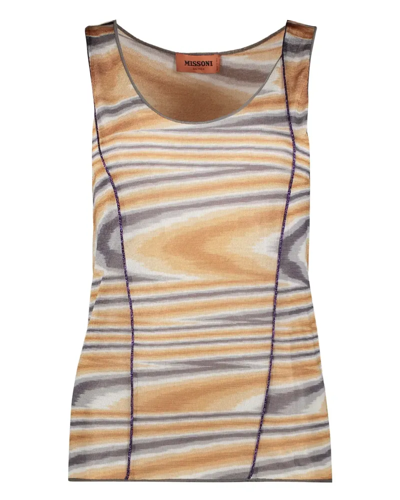 Missoni Oberteil mit Muster - Braun Braun
