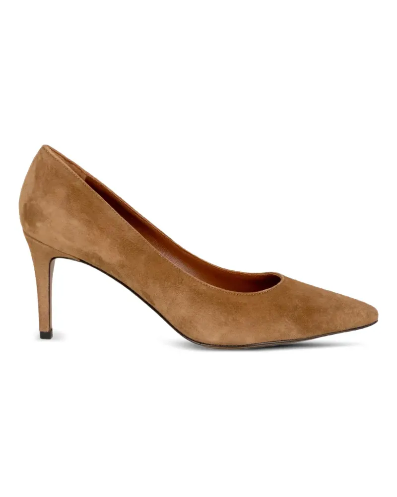 FESTA Milano Spitze Pumps aus Wildleder - Braun Braun