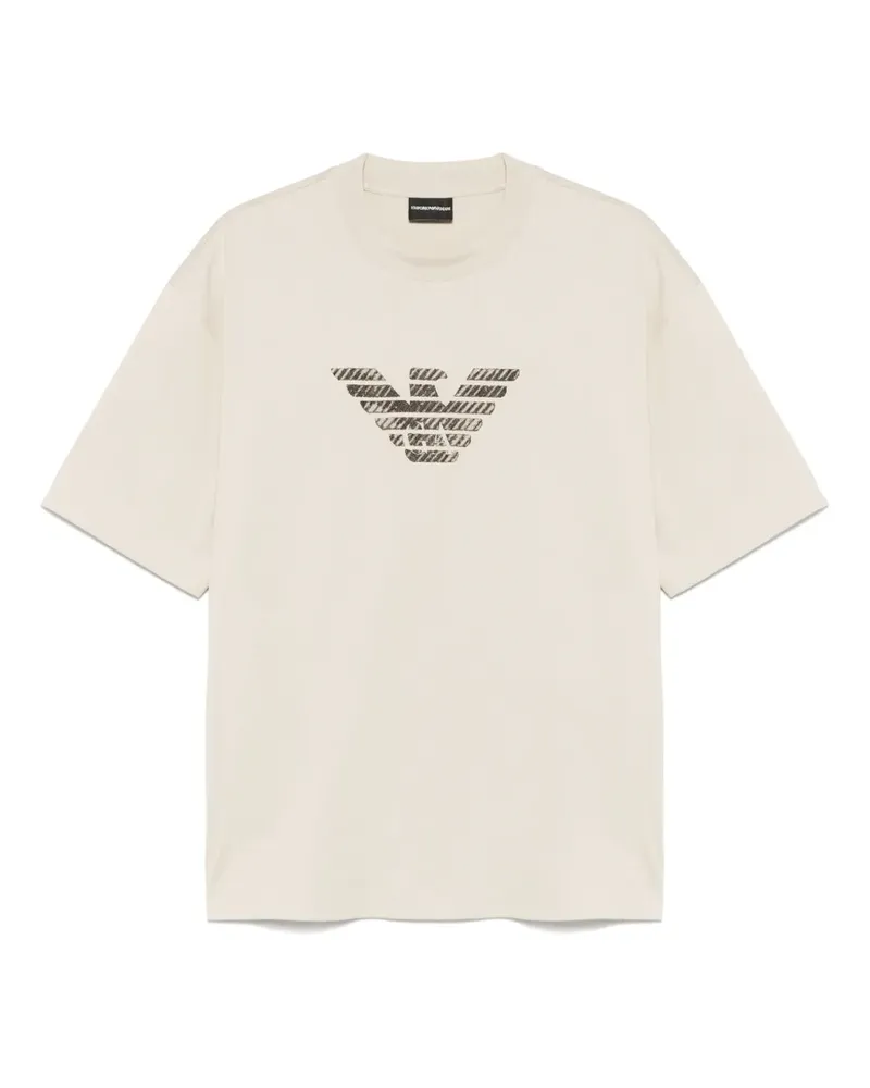 Emporio Armani Klassisches T-Shirt - Nude Nude