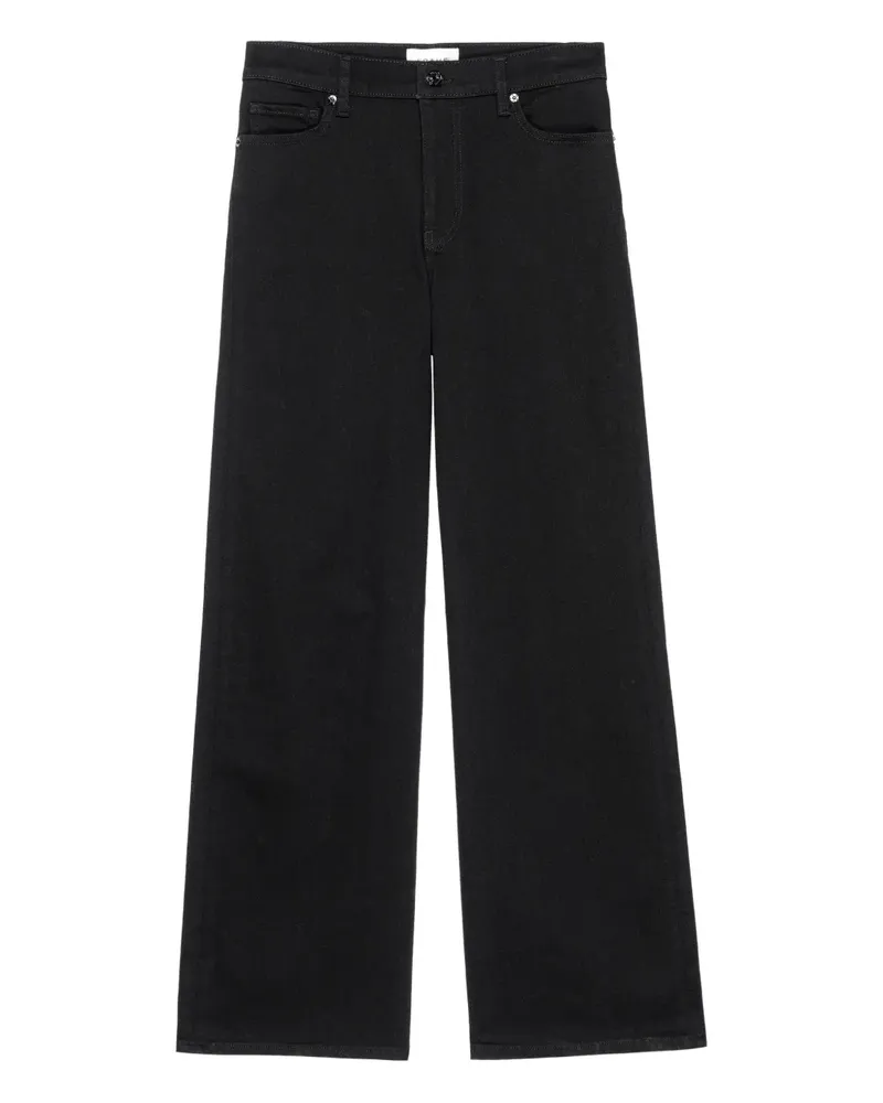 Frame Denim Palazzo Shorts - Schwarz Schwarz