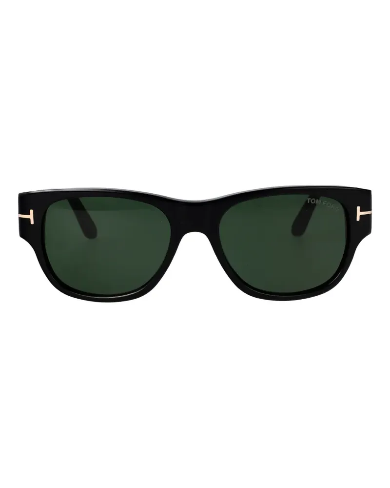 Tom Ford Cassius-02 Sonnenbrille mit eckigem Gestell - Schwarz Schwarz