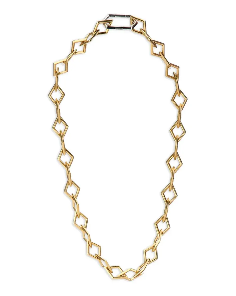 Fersera Sculptor's interlocking necklace - Gold Gold