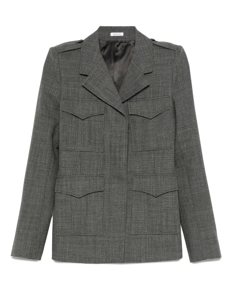 Alexander McQueen Jacke aus Wolle - Grau Grau