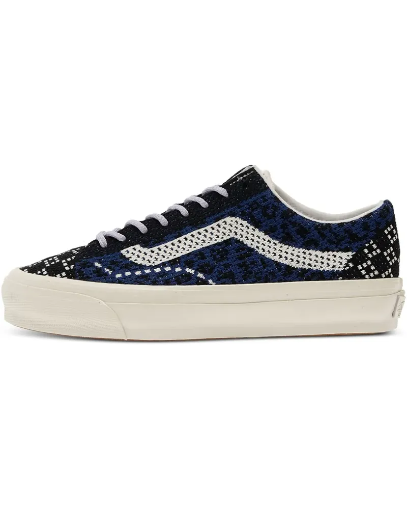Vans Gemusterte Old Skool 36 LX Sneakers - Blau Blau
