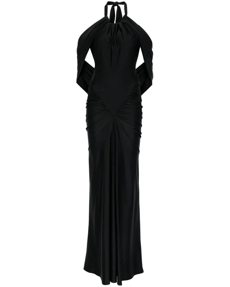 V:PM ATELIER Ciara Kleid - Schwarz Schwarz