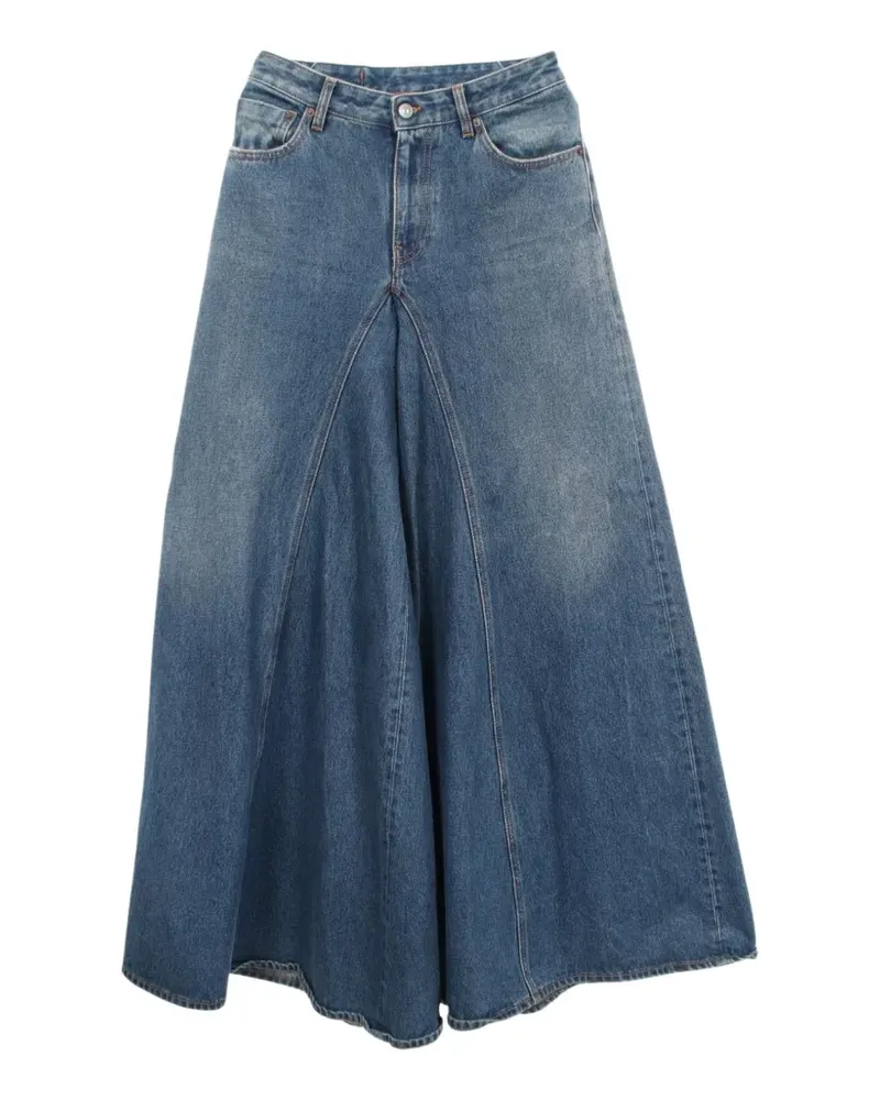 Maison Margiela 2000s Hose mit weitem Bein - Blau Blau