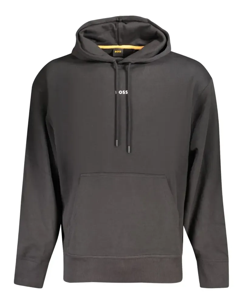 HUGO BOSS Parke Hoodie mit Logo-Print - Grau Grau