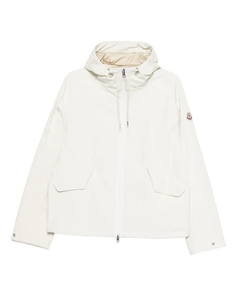 Moncler hooded waterproof jacket - Weiß Weiß
