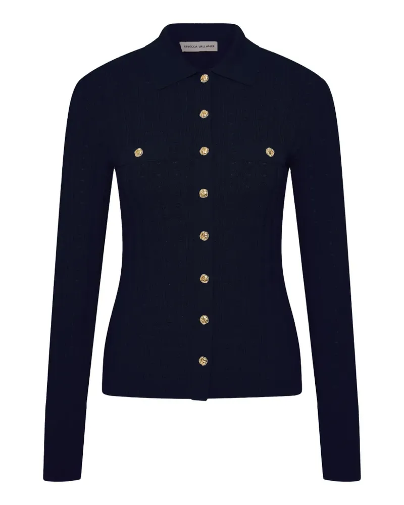 Rebecca Vallance Natalie Cardigan mit Zierknöpfen - Blau Blau