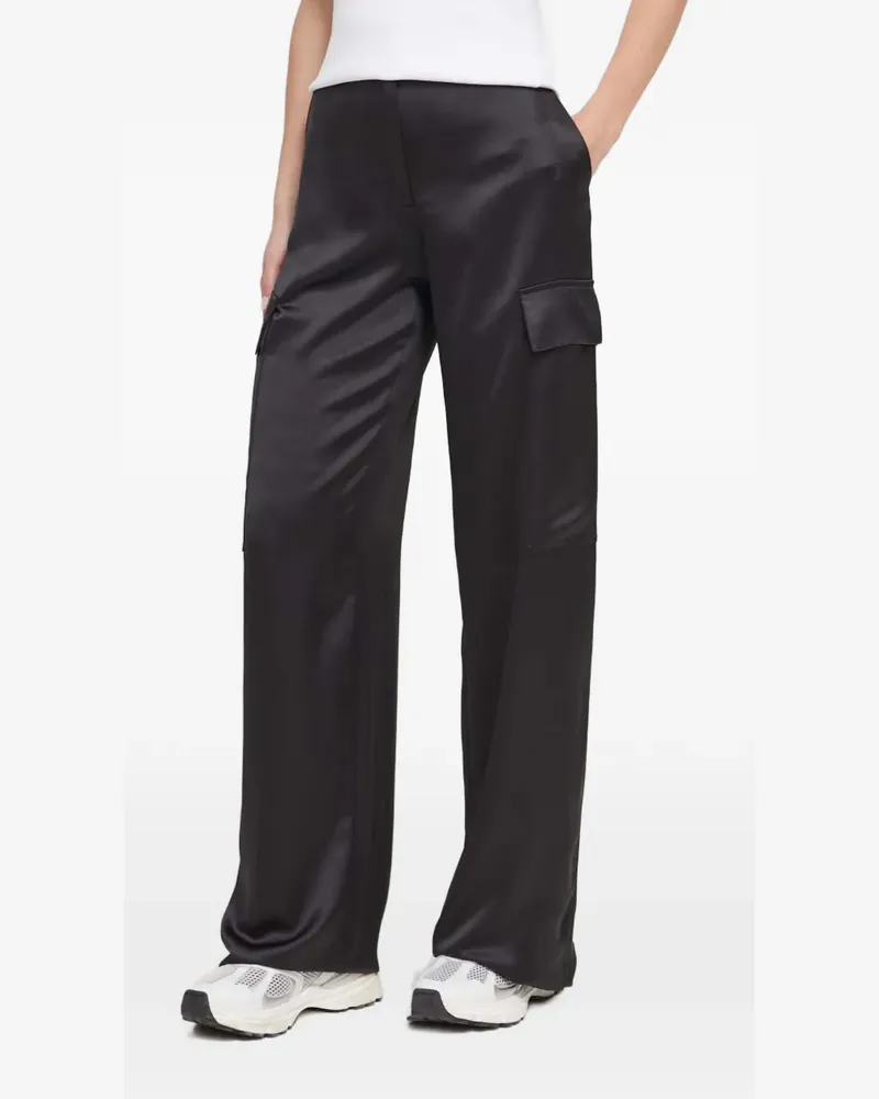 HUGO BOSS cargo-pocket trousers - Schwarz Schwarz