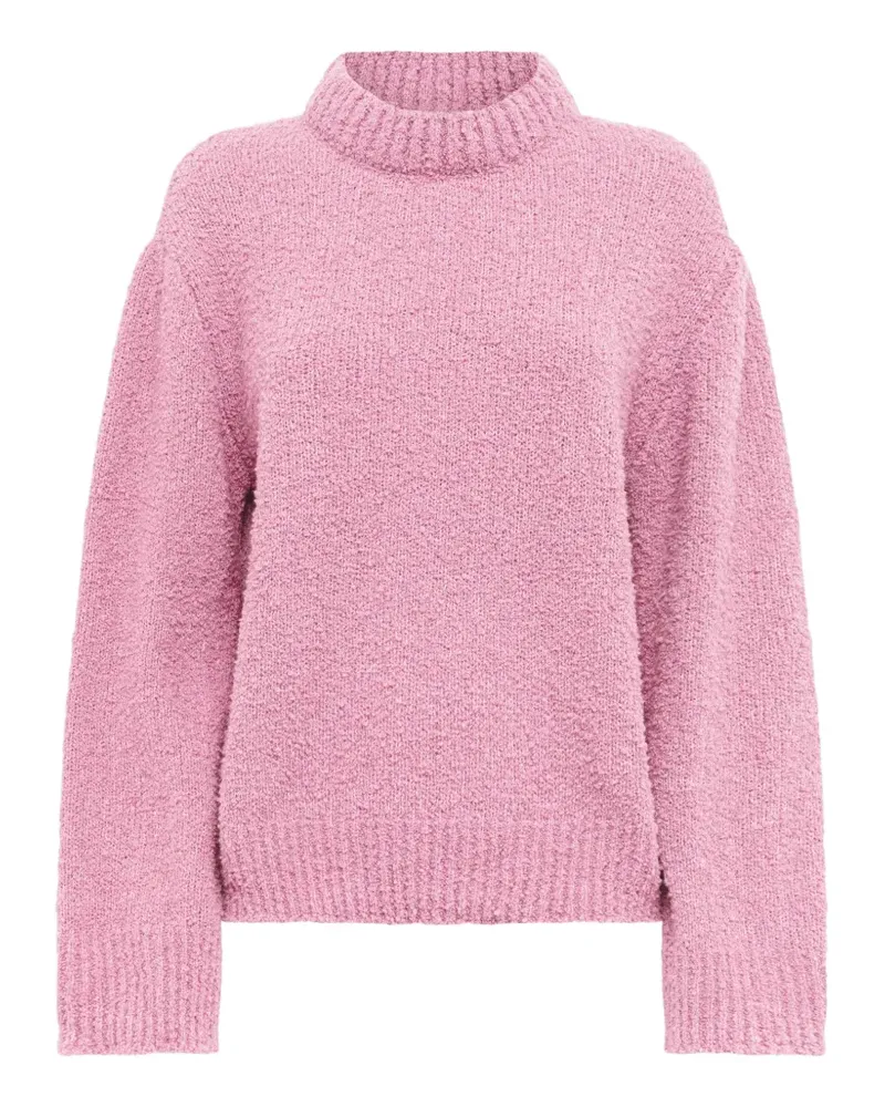 Laneus Strukturierter Pullover - Rosa Rosa