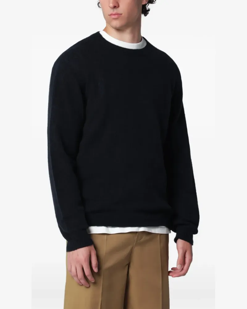 Roberto Collina Pullover mit Rundhalsausschnitt - Blau Blau