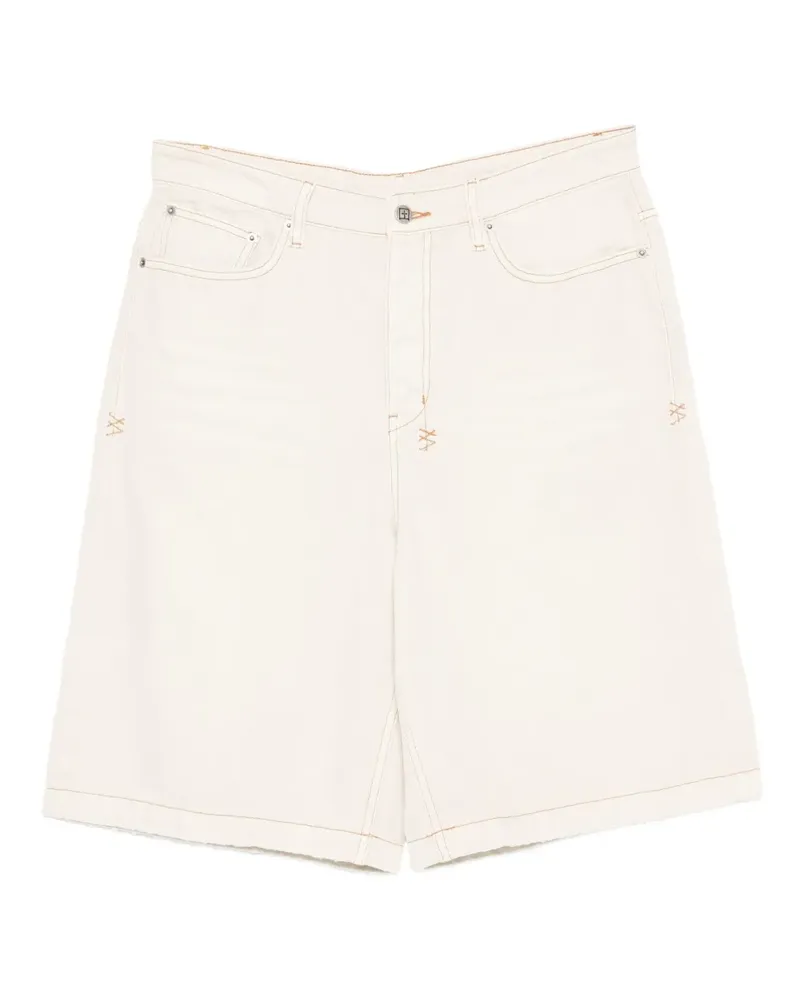 ksubi Maxx Shorts mit Stickerei - Weiß Weiß