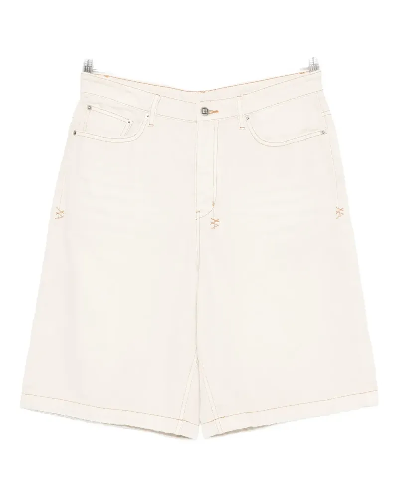ksubi Maxx embroidered shorts - Weiß Weiß