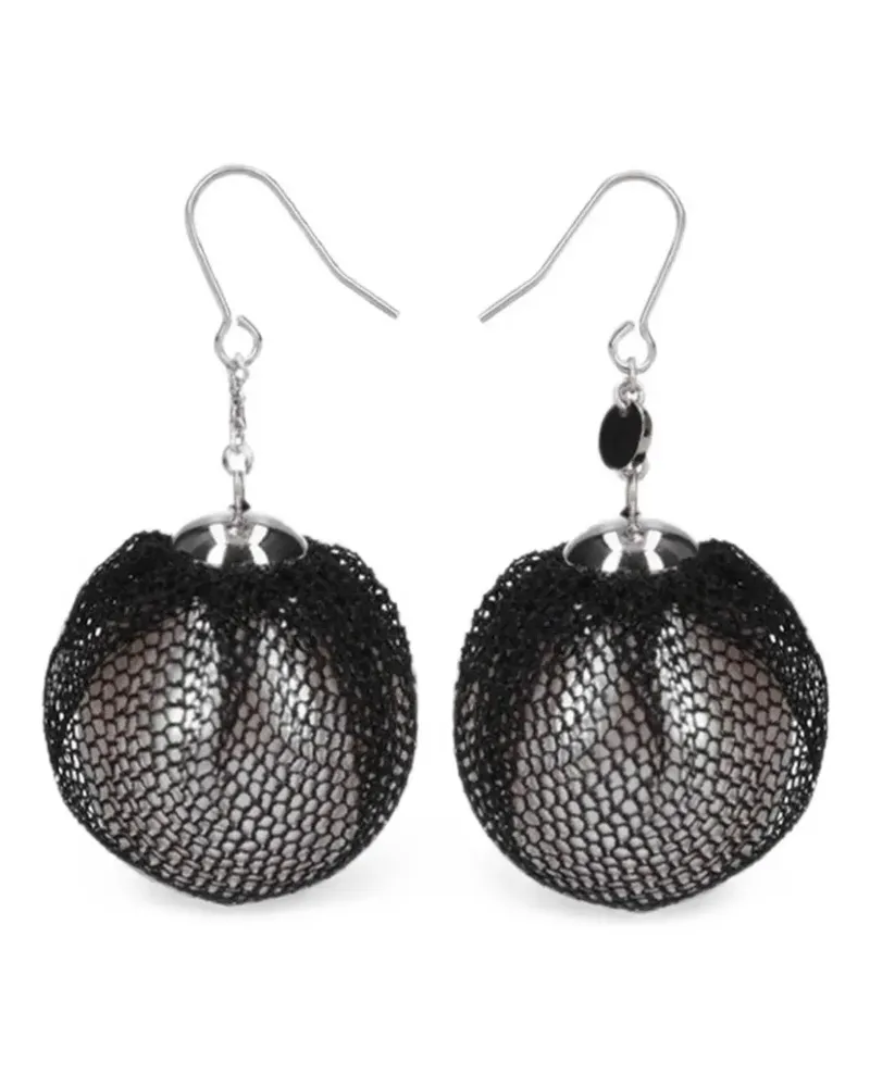 Undercover tulle earrings - Silber Silber