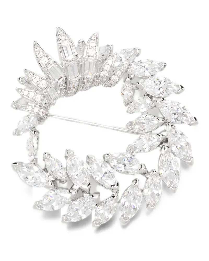 Swarovski Mesmera marquise-cut brooch - Silber Silber