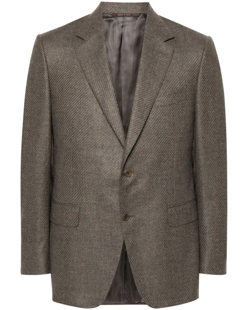 Canali Einreihiges Sakko - Braun Braun