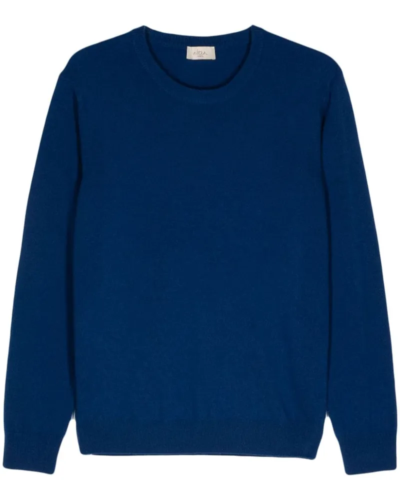 Altea Pullover aus Schurwolle - Blau Blau