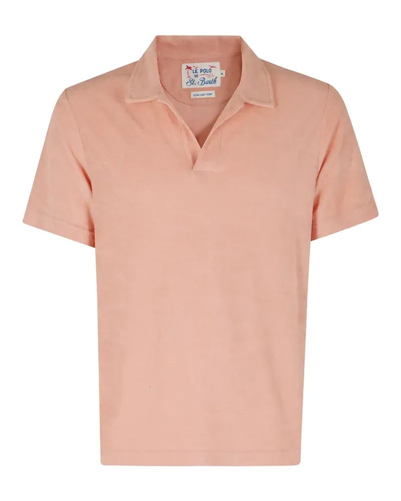 MC2 Saint Barth Jeremy terry-cloth polo shirt - Rosa Rosa