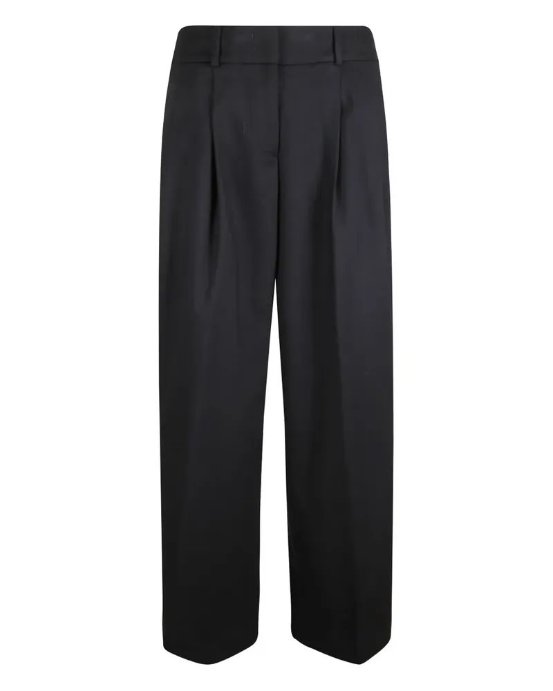 Peserico pleated-front trousers - Schwarz Schwarz