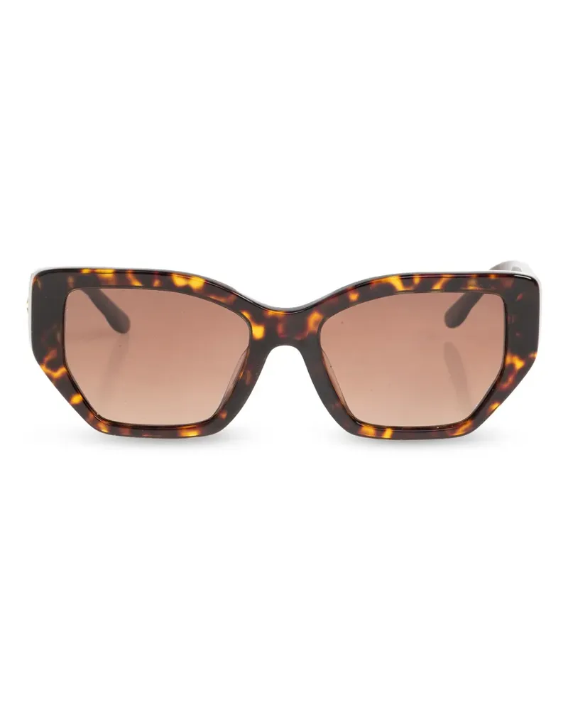 Tory Burch Sonnenbrille mit Cat-Eye-Gestell - Braun Braun