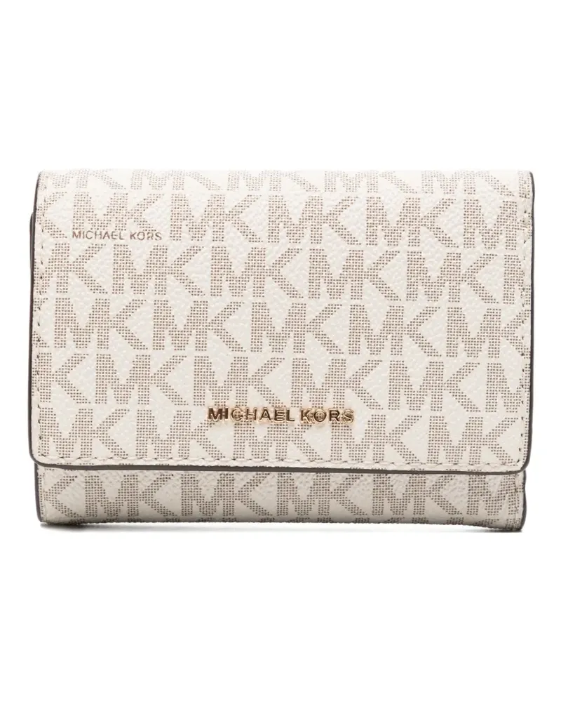 Michael Kors Mittelgroßes Bryant Signature Portemonnaie - Nude Nude