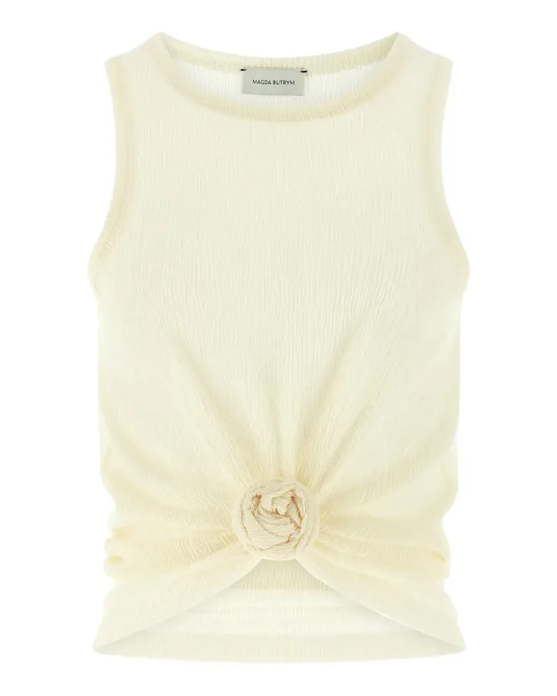 Magda Butrym knot-detail tank top - Nude Nude