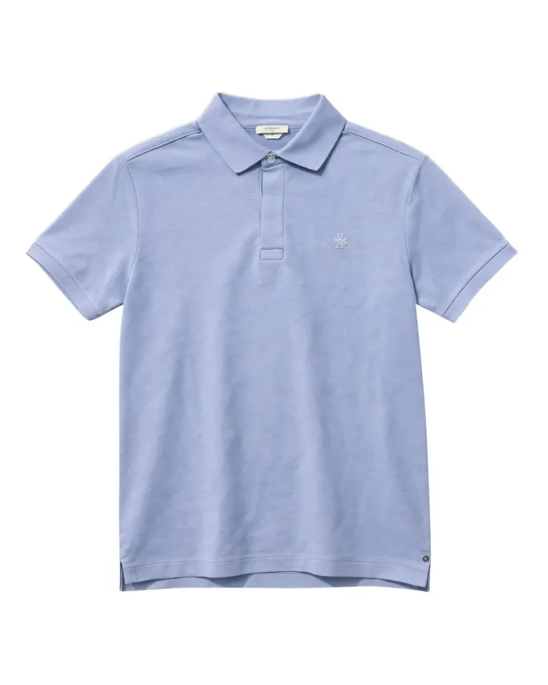 Jacob Cohën logo-detail short-sleeve polo shirt - Blau Blau