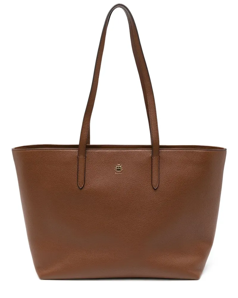 Bally Shopper mit Logo-Stempel - Braun Braun