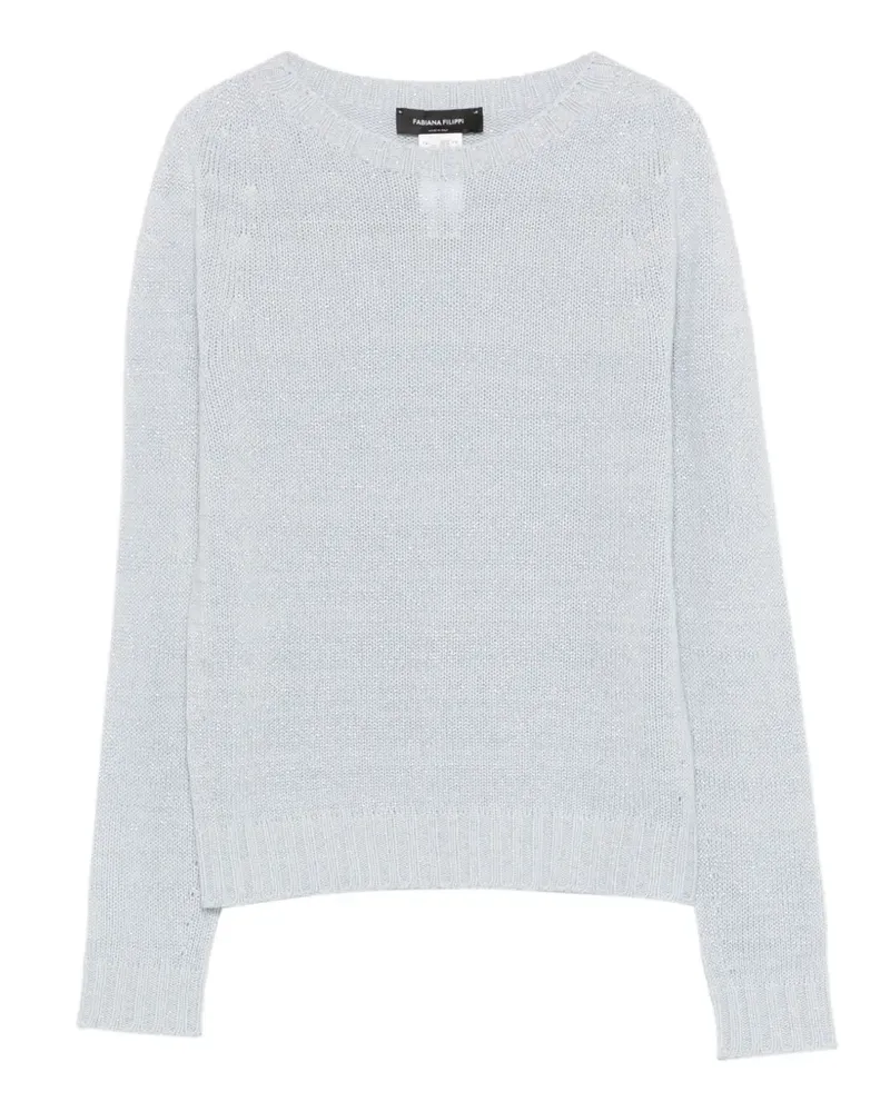 Fabiana Filippi crew-neck sweater - Blau Blau