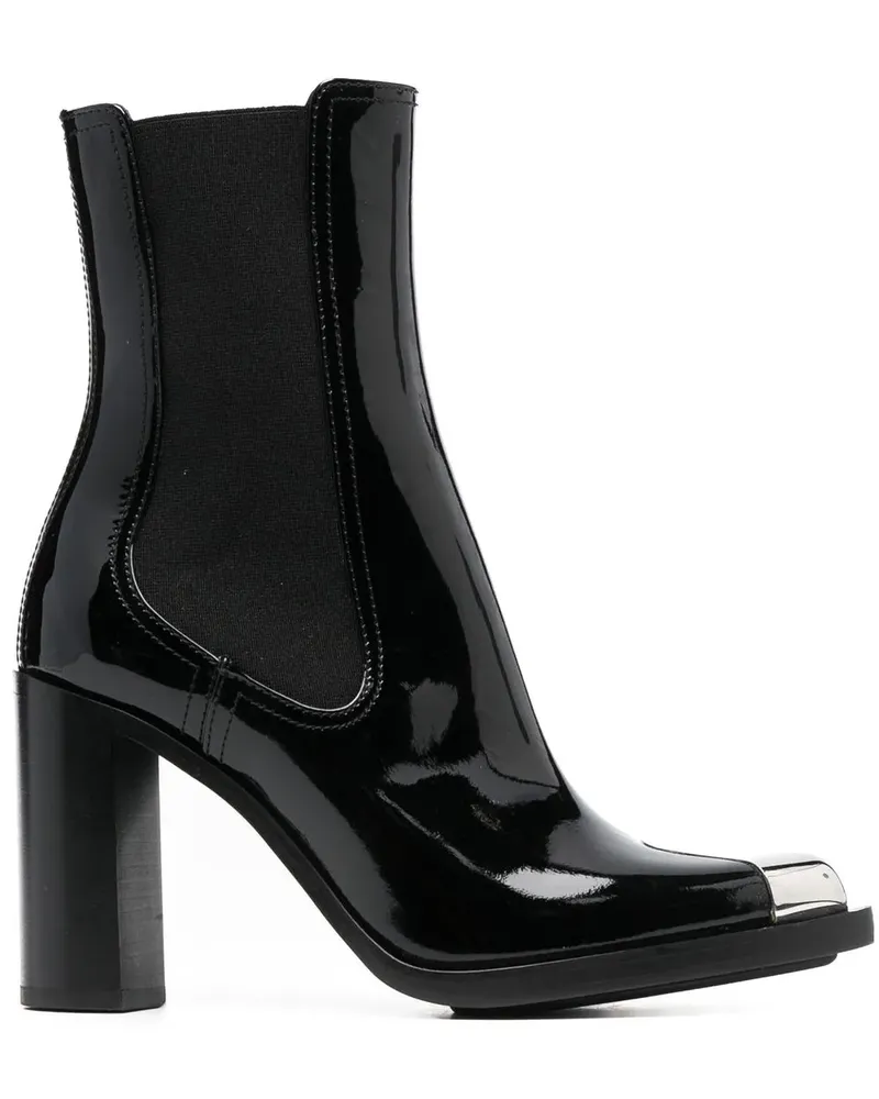 Alexander McQueen Punk Chelsea-Boots 90mm - Schwarz Schwarz