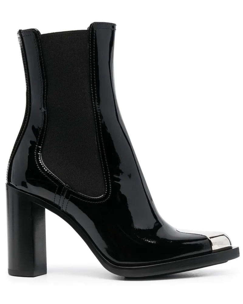 Alexander McQueen Punk Chelsea-Boots 90mm - Schwarz Schwarz