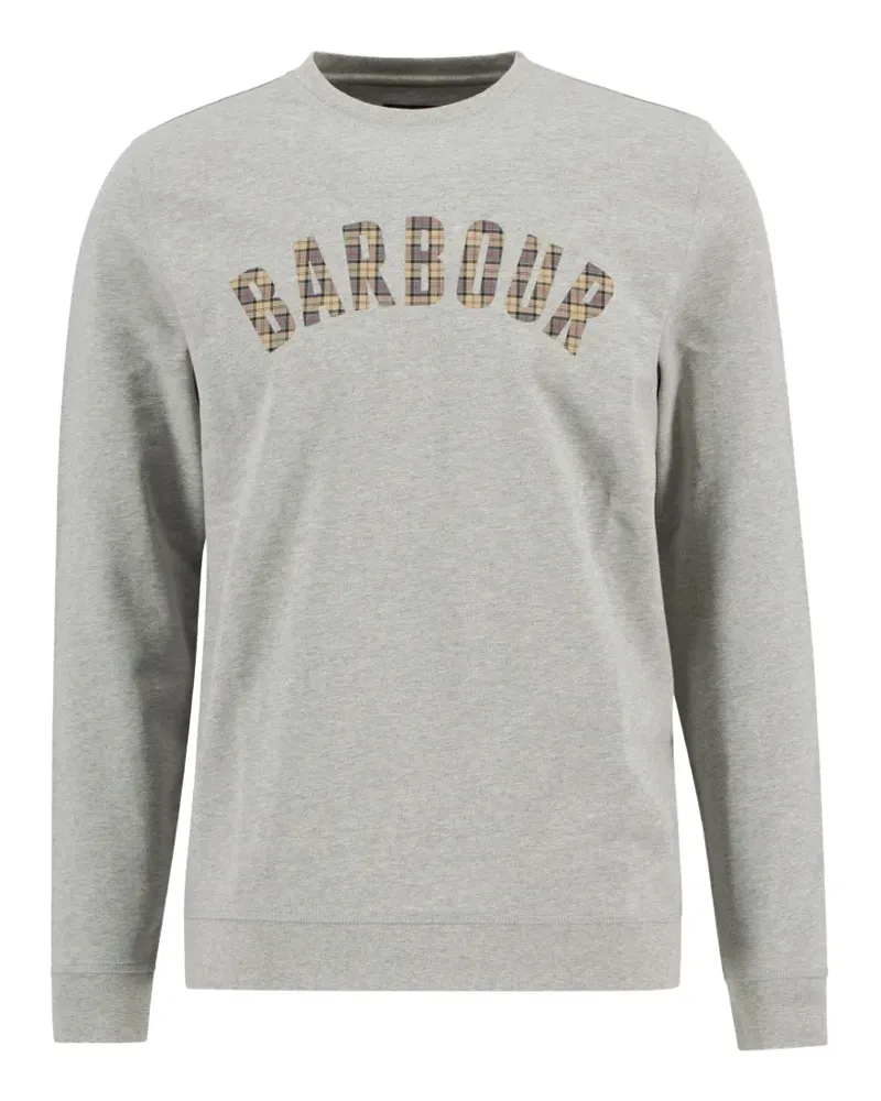 Barbour printed sweater - Grau Grau