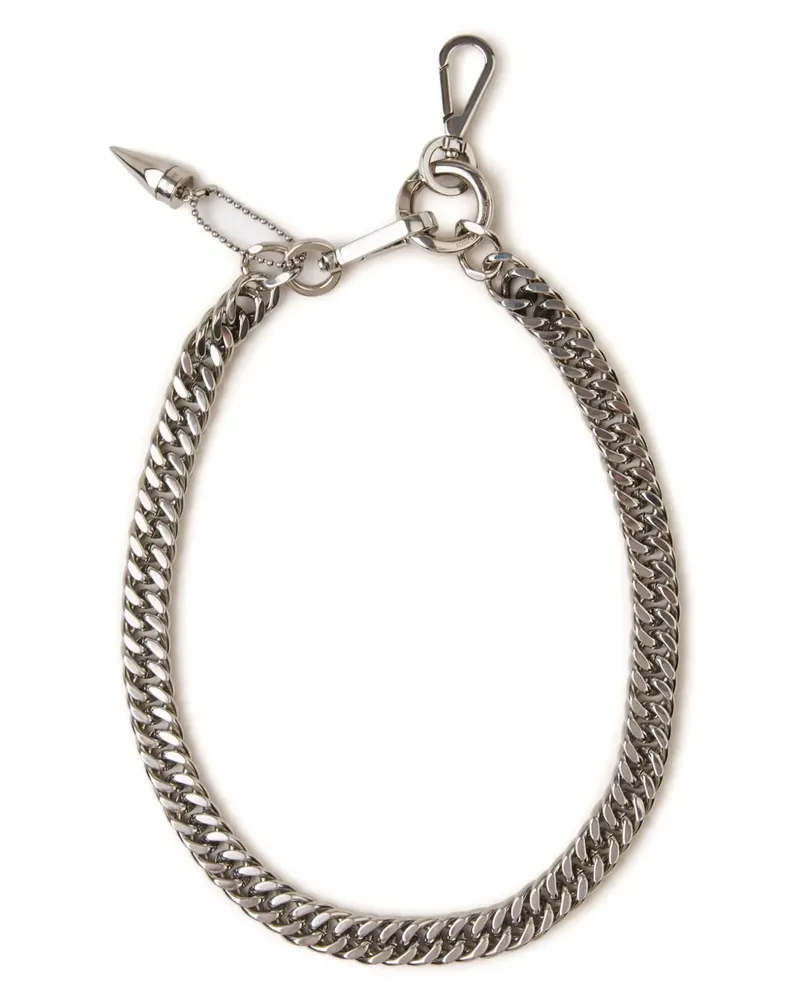 Alexander McQueen Klassische Panzerkette - Silber Silber